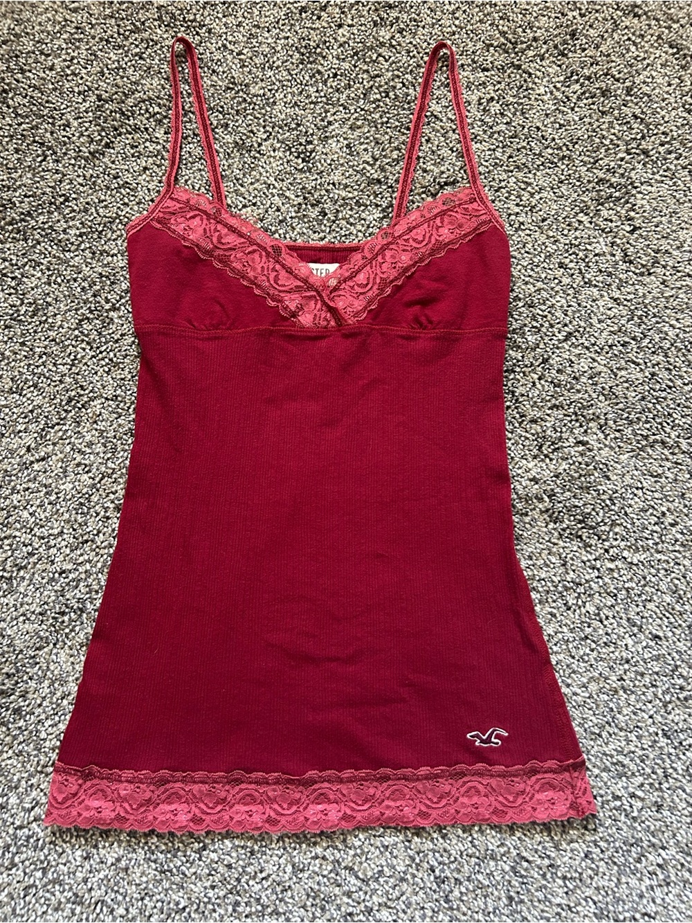 Y2k Hollister Lace Cami